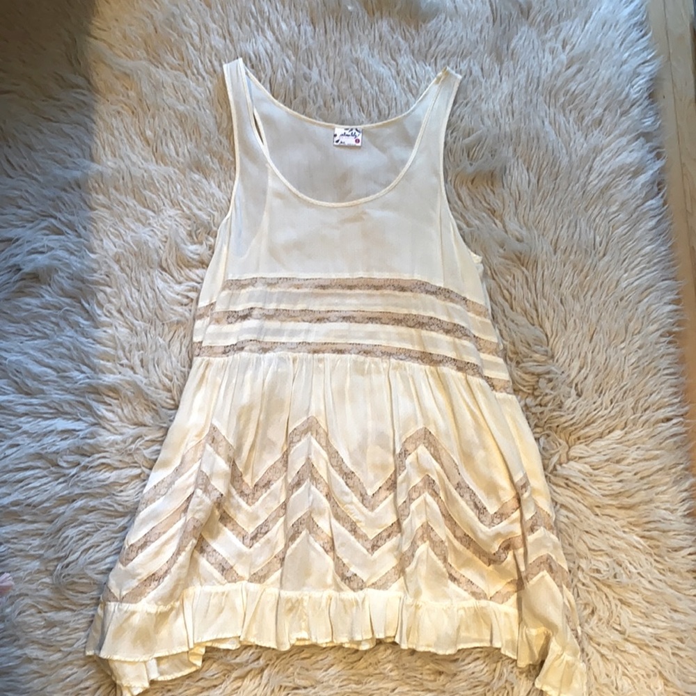 Free People Mini Slip Dress